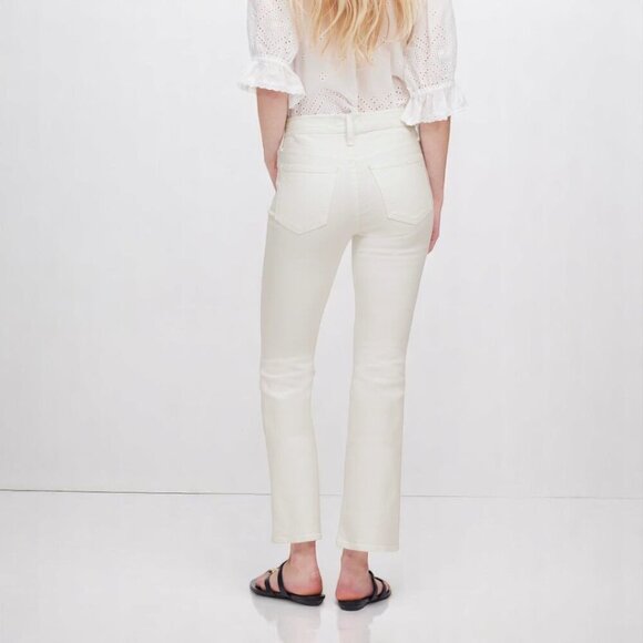 Madewell Kick Out Crop Jeans Size 32 - Picture 2 of 15